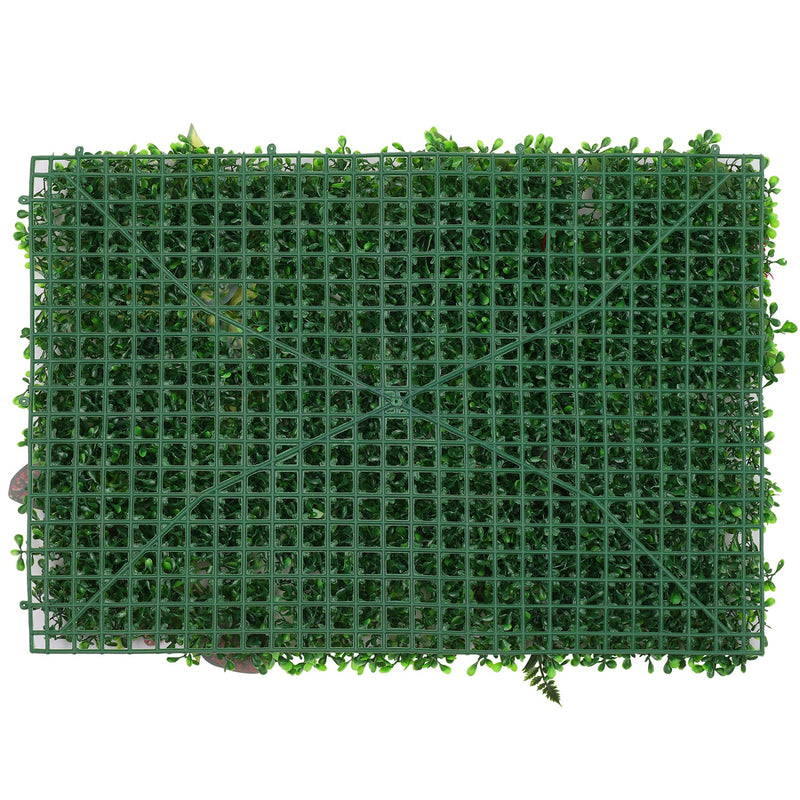 Artificial Hedge Panels Green Grass Backdrop, 60cmx 40cm