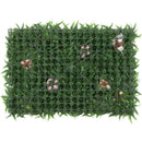 Artificial Hedge Panels Green Grass Backdrop, 60cmx 40cm