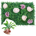 Artificial Hedge Panels Green Grass Backdrop, 60cmx 40cm