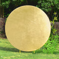 Round Polyester Spandex Arch Stand Backdrop Cover Garden Arbors Cover