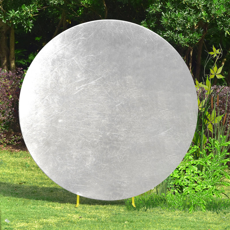 Round Polyester Spandex Arch Stand Backdrop Cover Garden Arbors Cover