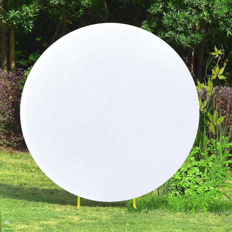 Round Arch Stand Spandex Backdrop Cover for Photography Background