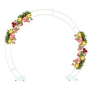 Dual Circle Arch Stand Metal Frame Round Garden Arbors for Party Background Decoration