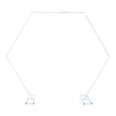 Pentagon Arch Stand Metal Backdrop Stand Garden Arbors