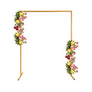 Rectangle Arch Stand Metal Backdrop Stand Garden Arbors