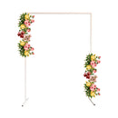 Rectangle Arch Stand Metal Backdrop Stand Garden Arbors