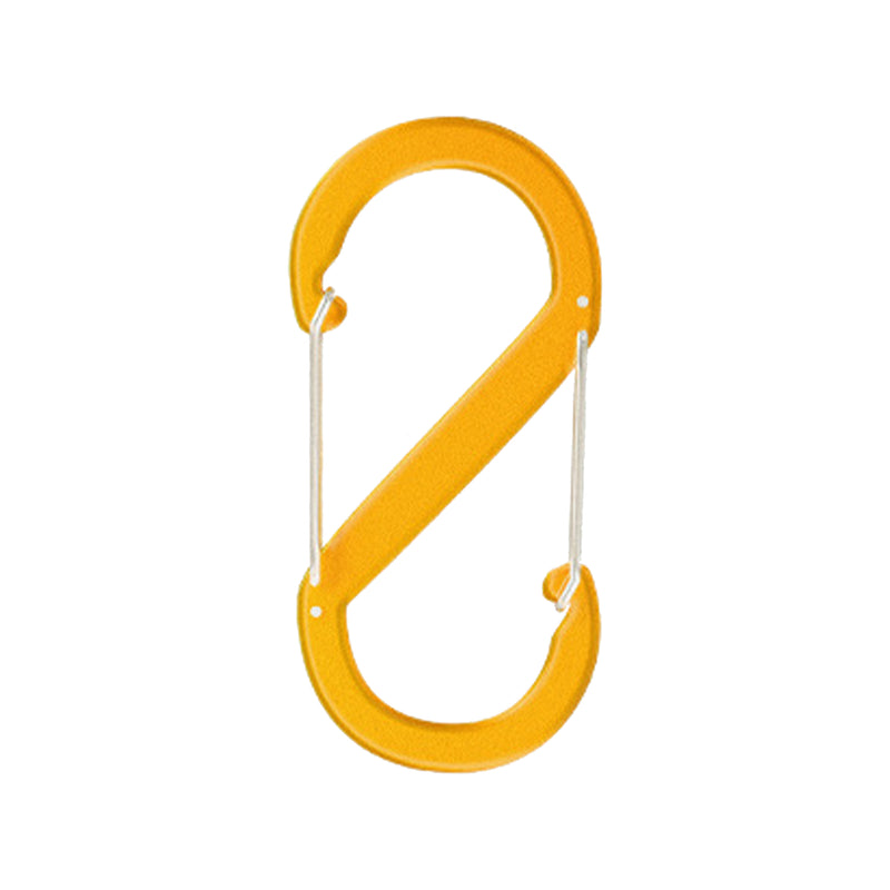 5pcs S Shape Carabiner Keyring Clip -  Double Sided Snap Hook