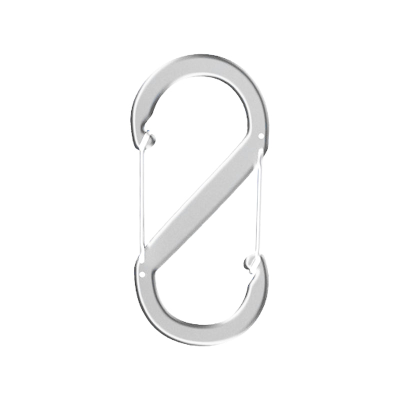 5pcs S Shape Carabiner Keyring Clip -  Double Sided Snap Hook