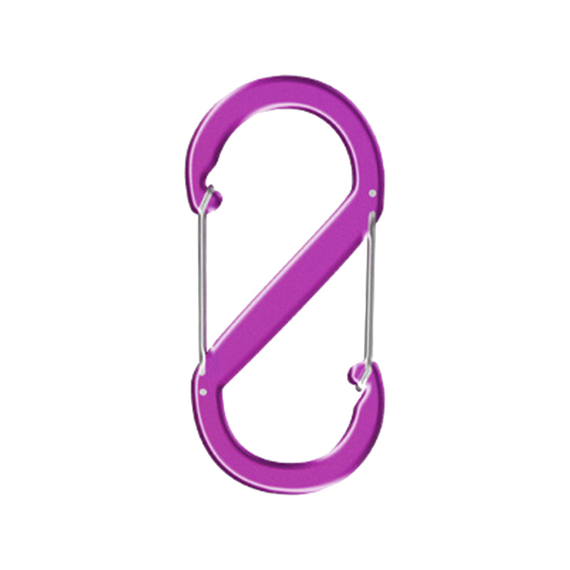 5pcs S Shape Carabiner Keyring Clip -  Double Sided Snap Hook