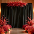 Spandex Backdrop Curtain, Wrinkle-Free Polyester Fabric Panel for Baby Showers, Weddings, Parties, and Photography Decoration