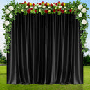 Spandex Backdrop Curtain, Wrinkle-Free Polyester Fabric Panel for Baby Showers, Weddings, Parties, and Photography Decoration