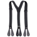 Kids Button Hole Elastic Braces Y-Back Suspender, 20mm Wide