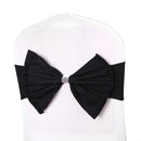 Wider Chair Bows Sash Band with Slider Buckle, Stretchy Fabric Chair Band Sash, Elastic Chair Band for Chairs Decor