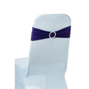 Spandex Chair Band with Slider Buckle Stretchy Chair Band Sash