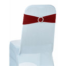 Spandex Chair Band with Slider Buckle Stretchy Chair Band Sash