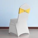 Spandex Chair Band with Slider Buckle Stretchy Chair Band Sash