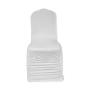 Premium Polyester Spandex Chair Covers - White