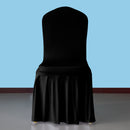 Skirt Style Chair Cover for Wedding Decoration