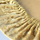 Crushed Velvet Seat Pad Covers for Chiavari Wedding Chairs