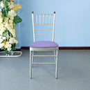 Spandex Seat Pad Covers for Chiavari Wedding Chairs