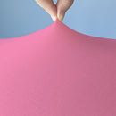 Rose Pink Spandex Strechy Chair Pad Covers Removable Washable Chair Seat Cover