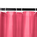 Shower Curtains Mould Proof Resistant, Waterproof PEVA Shower Curtain, Bright Pink