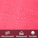 Shower Curtains Mould Proof Resistant, Waterproof PEVA Shower Curtain, Bright Pink