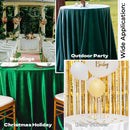 Diamond Velvet Round Tablecloth