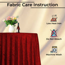 Diamond Velvet Round Tablecloth