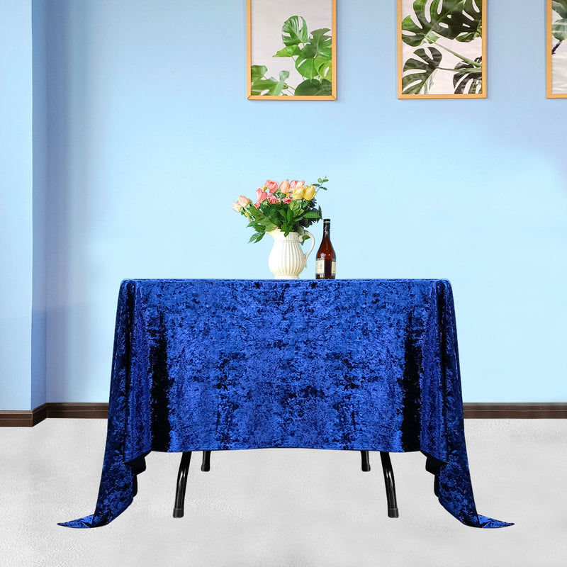 Diamond Velvet Square Tablecloth