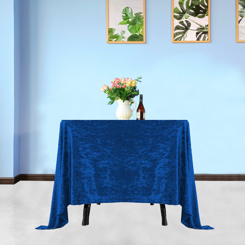 Diamond Velvet Square Tablecloth