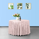 Diamond Velvet Round Tablecloth