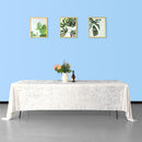Diamond Velvet Rectangle Tablecloth