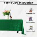 Diamond Velvet Rectangle Tablecloth