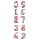 40-Inch Self-Inflating Foil Balloons Number Balloons Foil Digit Balloon for Birthdays Wedding Anniversaries