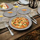 16 Piece Melamine Dinner Set, Plates, Dessert Plates, Bowls & Cups