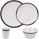 16 Piece Melamine Dinner Set, Plates, Dessert Plates, Bowls & Cups