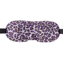 3D Contoured Leopard Printed Eye Mask for Sleeping, Blindfold Sleep Mask with Adjustable Strap