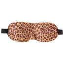 3D Contoured Leopard Printed Eye Mask for Sleeping, Blindfold Sleep Mask with Adjustable Strap