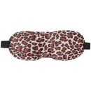 3D Contoured Leopard Printed Eye Mask for Sleeping, Blindfold Sleep Mask with Adjustable Strap