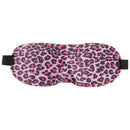 3D Contoured Leopard Printed Eye Mask for Sleeping, Blindfold Sleep Mask with Adjustable Strap