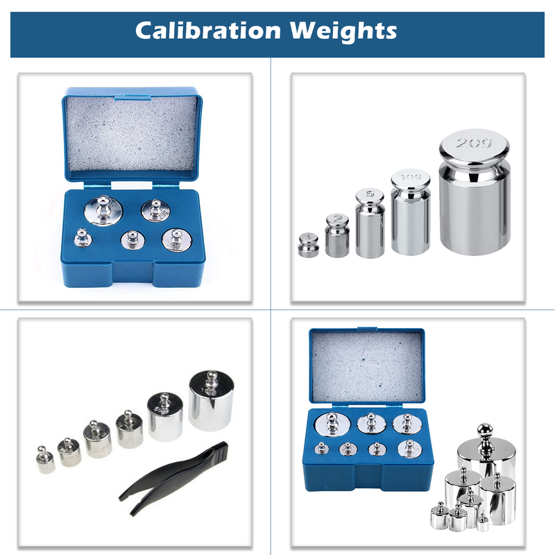 Calibration Weight Scale, Chrome Plating Scale Weight for Precise Calibration