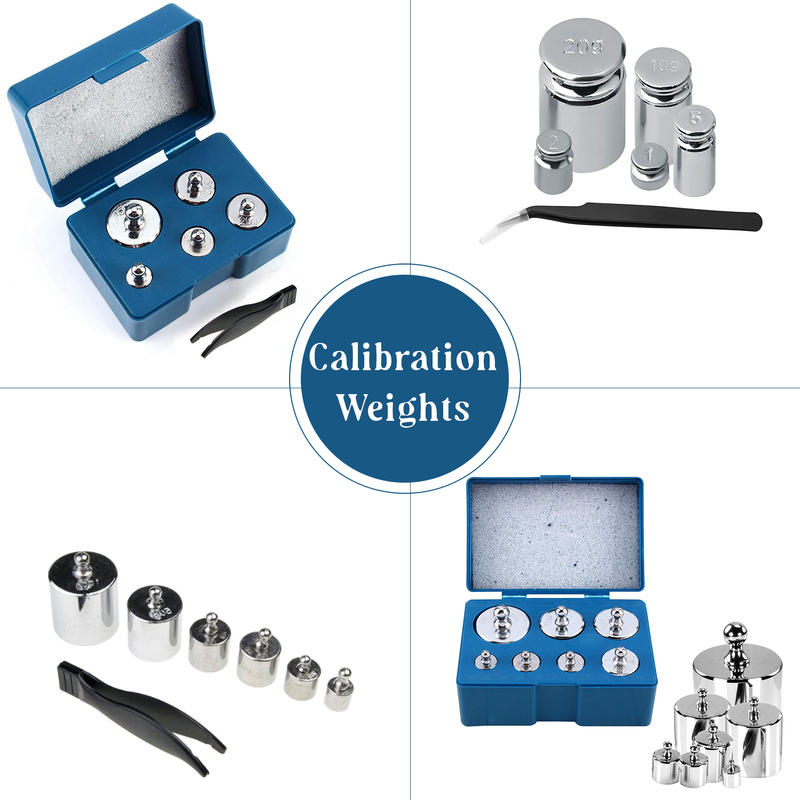 Calibration Weight Scale, Chrome Plating Scale Weight for Precise Calibration