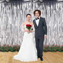 Foil Fringe Tinsel Curtain Backdrop Steamers