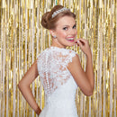 Foil Fringe Tinsel Curtain Backdrop Steamers
