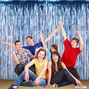 Foil Fringe Tinsel Curtain Backdrop Steamers