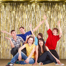 Foil Fringe Tinsel Curtain Backdrop Steamers