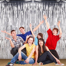 Foil Fringe Tinsel Curtain Backdrop Steamers