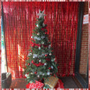 Foil Fringe Tinsel Curtain Backdrop Steamers