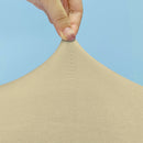 Spandex Chair Cover Front Flat Slipcovers Removable Washable, Champagne
